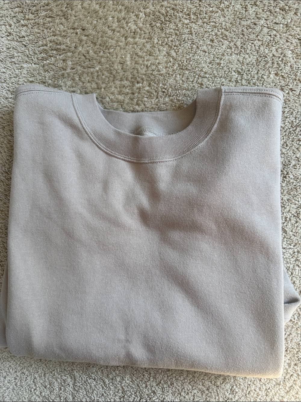 Abercrombie & Fitch Women's Crewneck Sweatshirt - Taupe